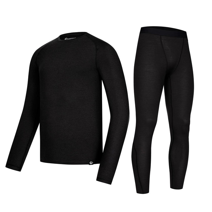 Giesswein Merino Thermo Set Men - noir 022