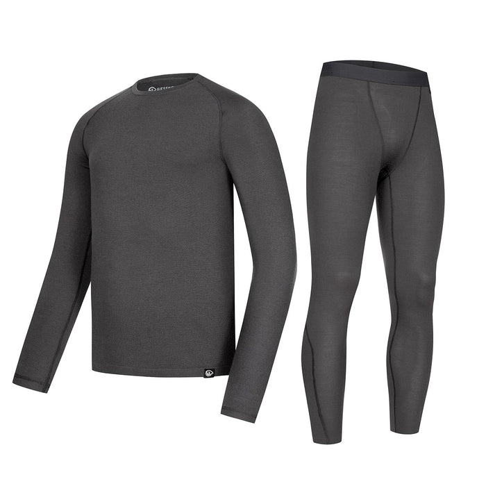 Giesswein Merino Thermo Set Men - gris 017