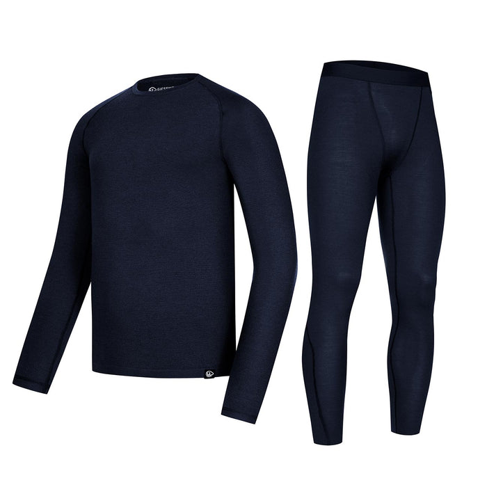 Giesswein Merino Thermo Set Men - bleu océan 540