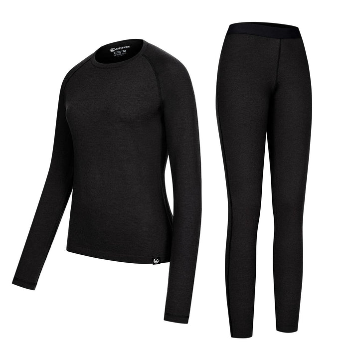 Giesswein Merino Thermo Set Women - noir 022