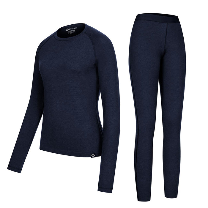 Giesswein Merino Thermo Set Women - bleu océan 540