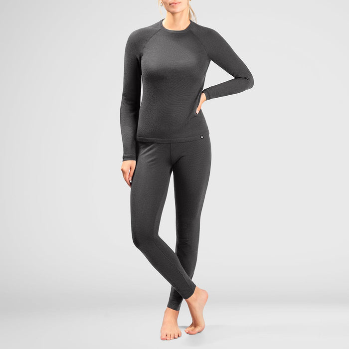 Giesswein Merino Thermo Set Women - gris 017