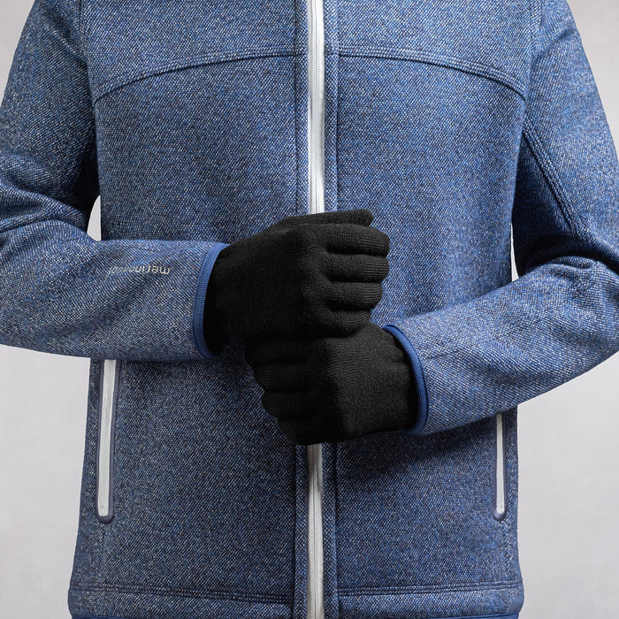 Giesswein MerinoLux Gloves Men - noir 022
