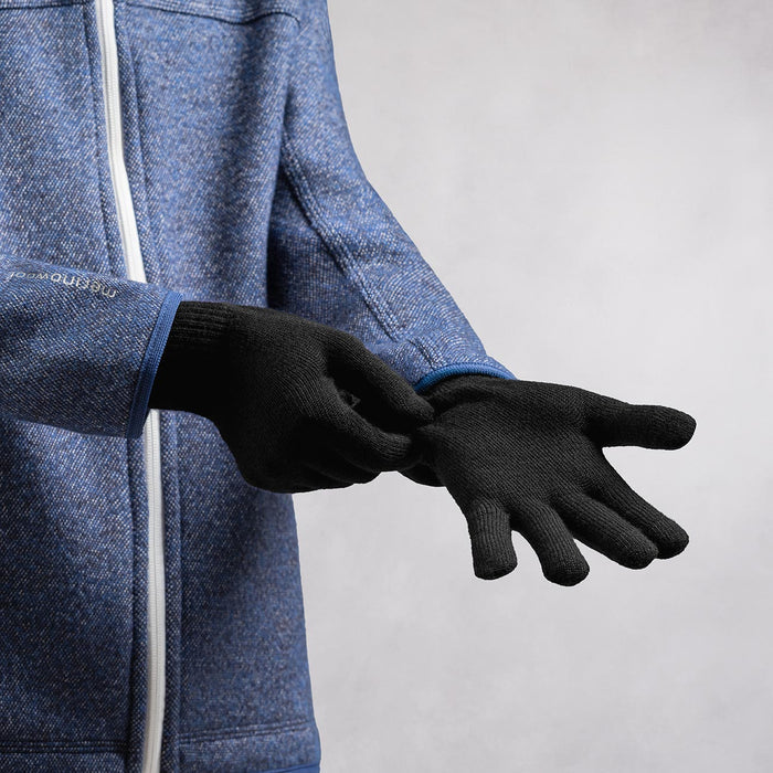 Giesswein MerinoLux Gloves Men - noir 022