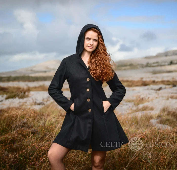 Celtic Fusion Design, Irish-designed folklore-inspired clothing created with a focus on sustainability, natural textures, and