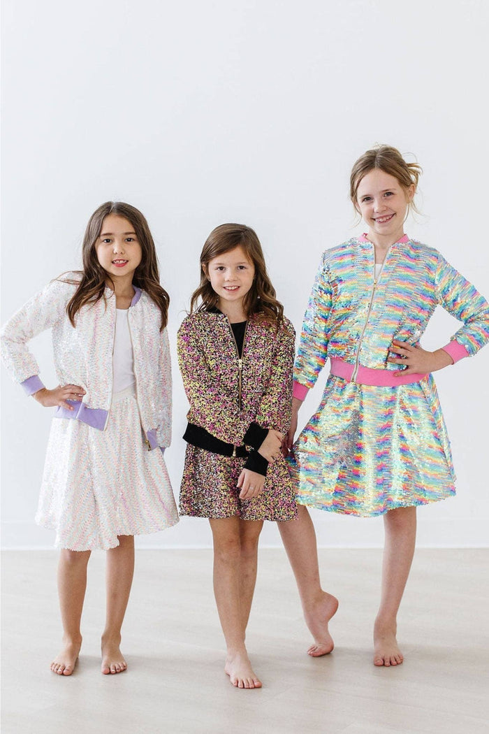 Mila & Rose Sequin Jacket - Unicorn Flip