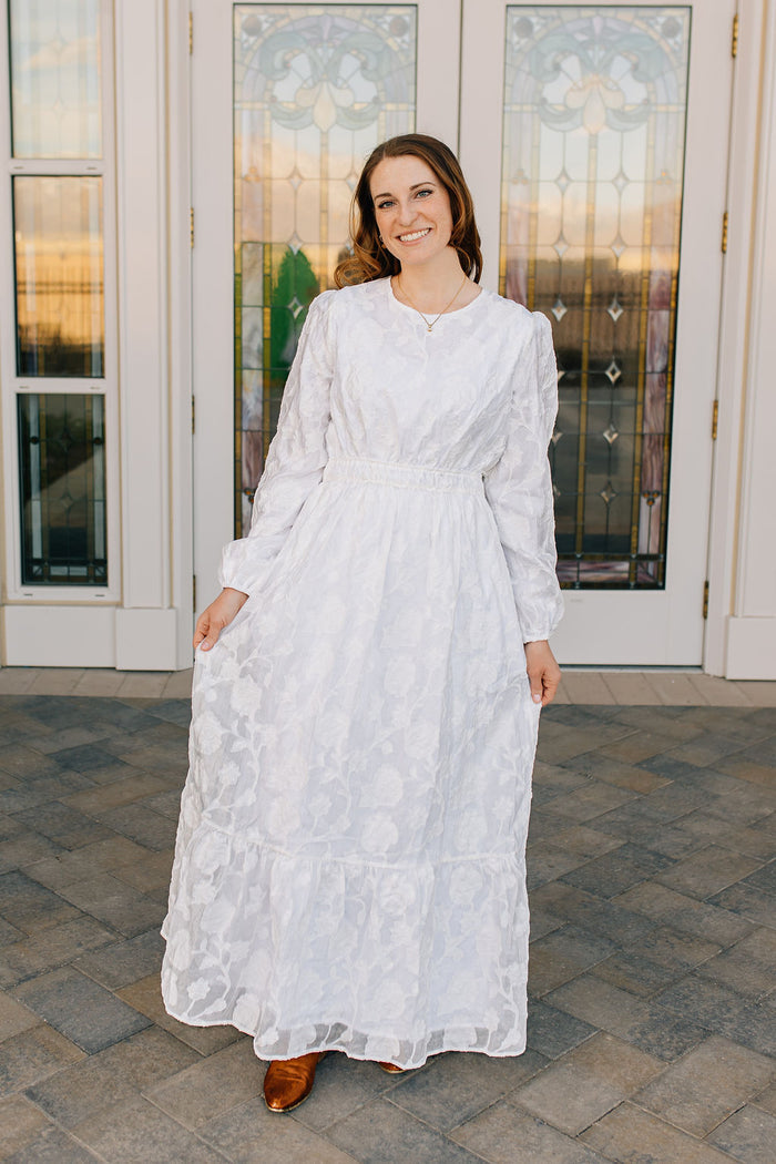 Miriam LDS Temple Dress