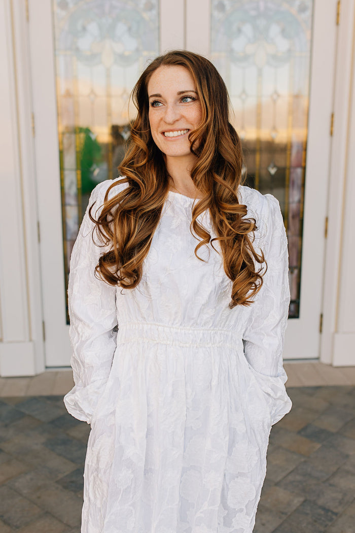 Miriam LDS Temple Dress