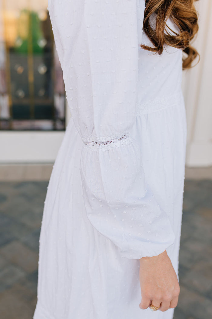 Monica LDS Temple Dress