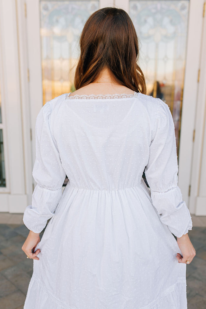Monica LDS Temple Dress