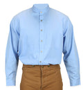 Morgan Pleated Dress Shirt - Blue