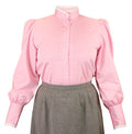 Muriel Pleated Blouse - Pink