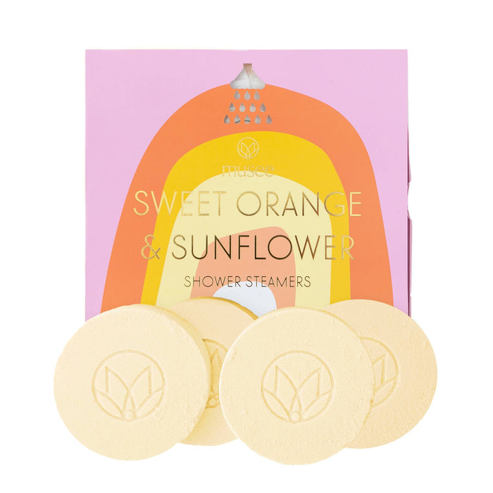 Musee - Sweet Orange & Sunflower Shower Steamers