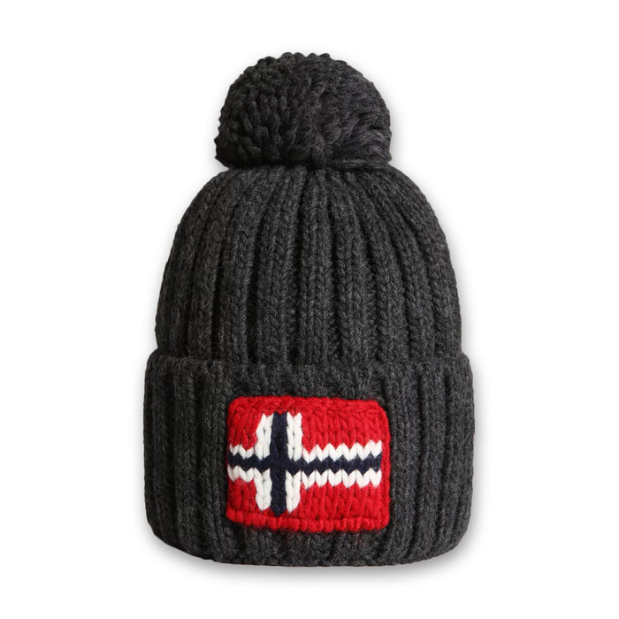 Napapijri - Semiury 5 Beanie in Dark Grey - Nigel Clare