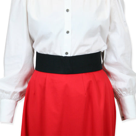 Narrow Cotton Belt - Black