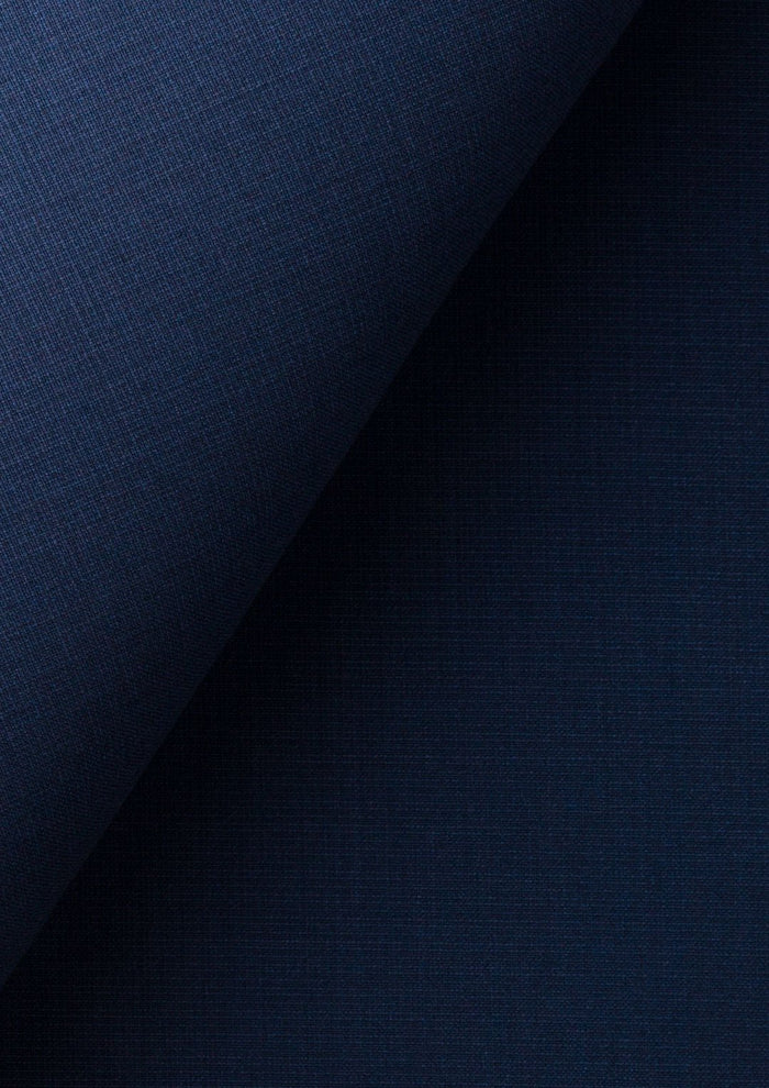 Navy Crosshatch Pants - SARTORO