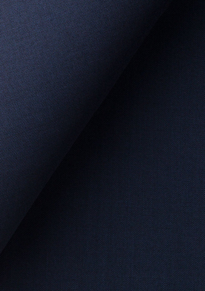 Navy Sharkskin Pants - SARTORO