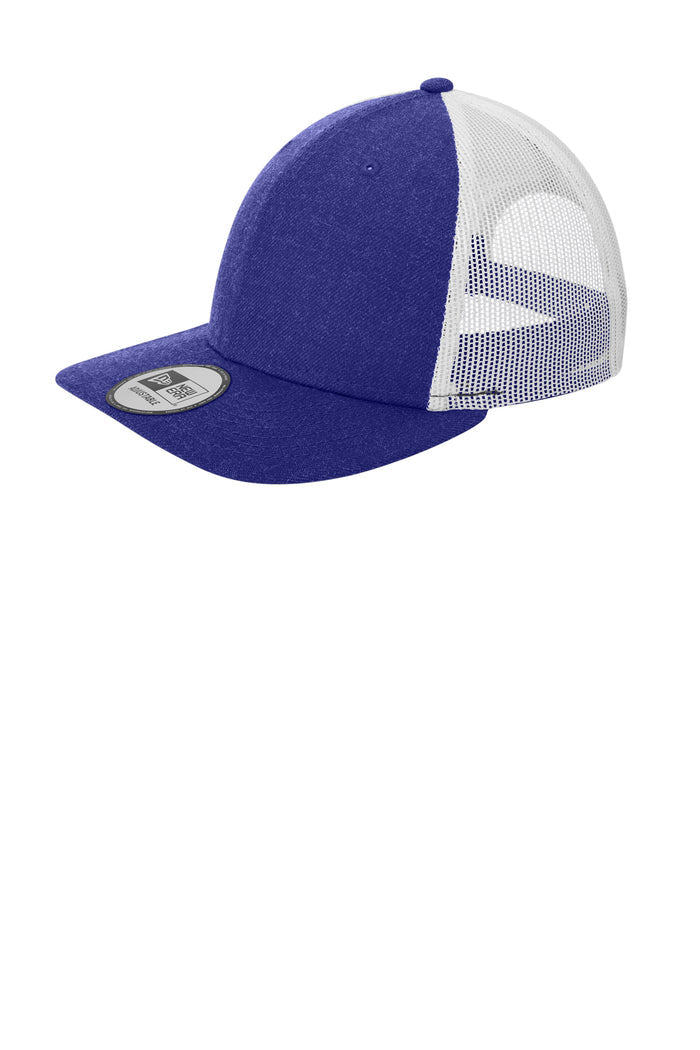 Heather Royal/ White / One size