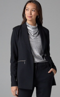Nic + Zoe Ponte Zip Jacket