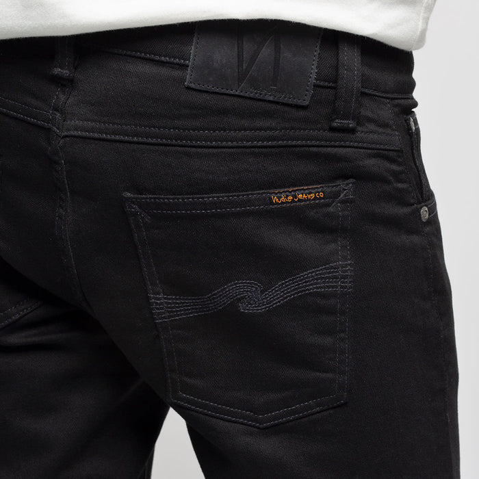 Nudie - Tight Terry Jeans in Everblack - Nigel Clare
