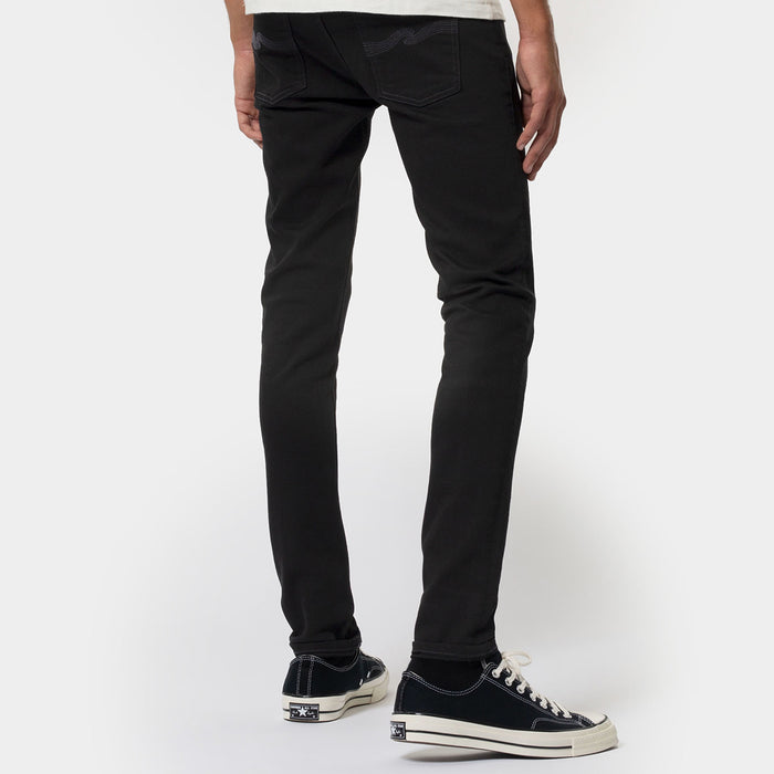 Nudie - Tight Terry Jeans in Everblack - Nigel Clare