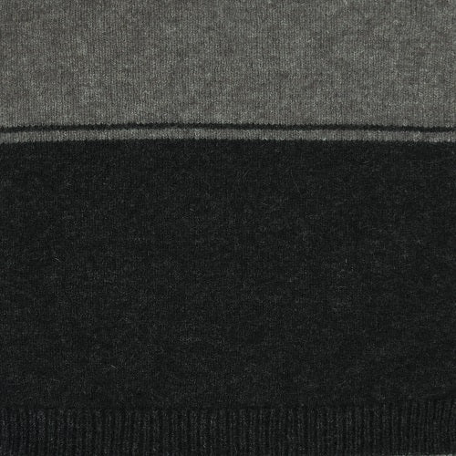 Possum and Merino  NW1095 Mt Tasman II - Core zip neck style with a twist.  Contrast inside collar with pinstripe finish.  Composition - 40% Possum Fur, 53% Merino, 7% Silk