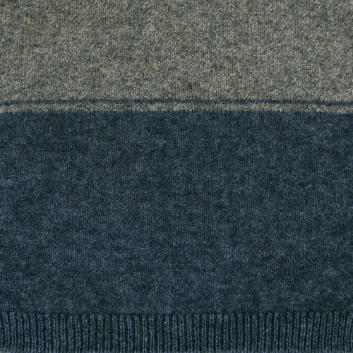 Possum and Merino  NW1095 Mt Tasman II - Core zip neck style with a twist.  Contrast inside collar with pinstripe finish.  Composition - 40% Possum Fur, 53% Merino, 7% Silk