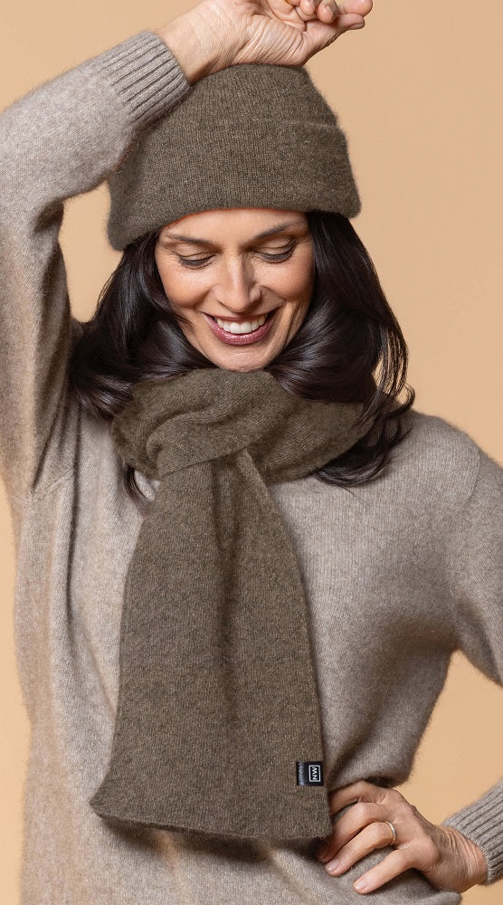 Possum and Merino  NW5005 Beanie - Our biggest selling accessory style. Double layer for maximum warmth.  Composition - 40% Possum Fur, 53% Merino, 7% Silk  One Size Fits All