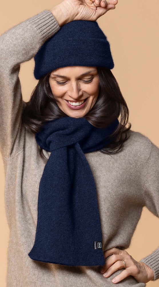 Possum and Merino  NW5005 Beanie - Our biggest selling accessory style. Double layer for maximum warmth.  Composition - 40% Possum Fur, 53% Merino, 7% Silk  One Size Fits All