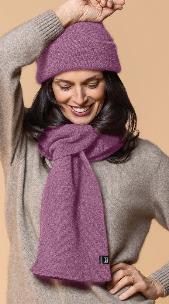 Possum and Merino  NW5005 Beanie - Our biggest selling accessory style. Double layer for maximum warmth.  Composition - 40% Possum Fur, 53% Merino, 7% Silk  One Size Fits All