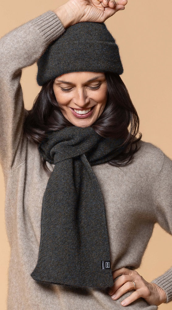Possum and Merino  NW5005 Beanie - Our biggest selling accessory style. Double layer for maximum warmth.  Composition - 40% Possum Fur, 53% Merino, 7% Silk  One Size Fits All