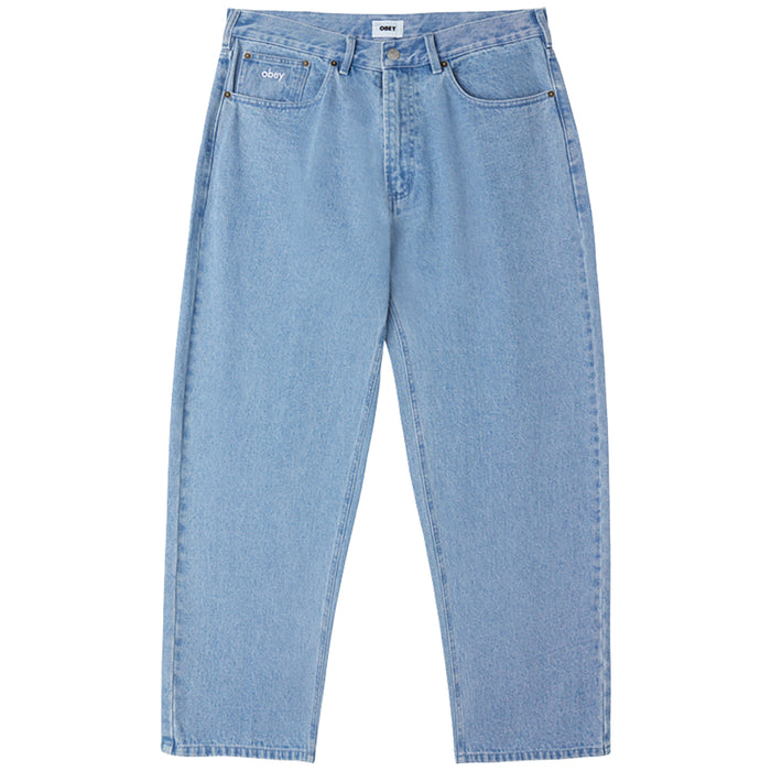 Obey Bigwig Baggy Denim light indigo pure boardshop