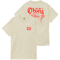 Obey Submit To The Rhythm T-Shirt cream pure boardshop