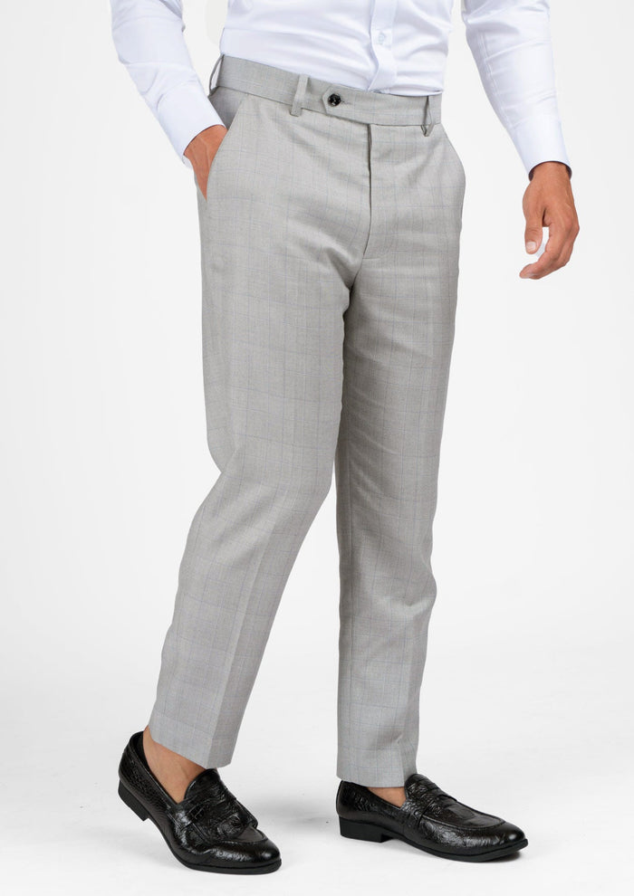 Off - White Prince Of Wales Pants - SARTORO