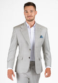 Ellis Off-White Prince Of Wales Suit - SARTORO