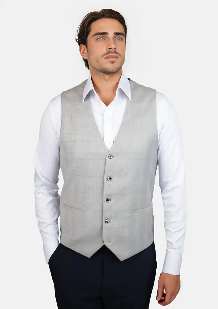 Off-White Prince Of Wales Vest - SARTORO