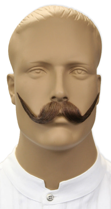 Oil Can Harry Mustache - Brown