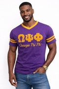 Omega Psi Phi V-Neck Varsity Tee