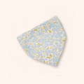Petit Playa Organic Cotton Amie Bandana in Hydrangea print, breathable organic cotton accessory for babies and girls