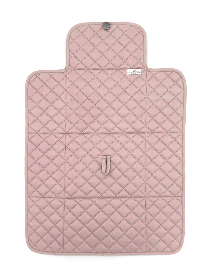 Organic Cotton Travel Change Mat Rose