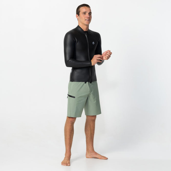 ORiginal Zip Through Wetsuit Jacket - Black