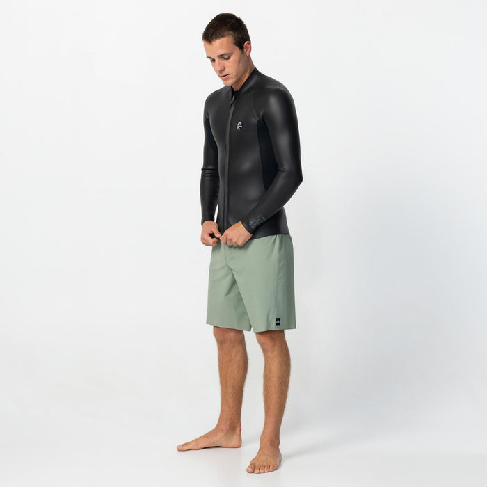 ORiginal Zip Through Wetsuit Jacket - Black