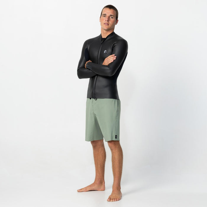 ORiginal Zip Through Wetsuit Jacket - Black