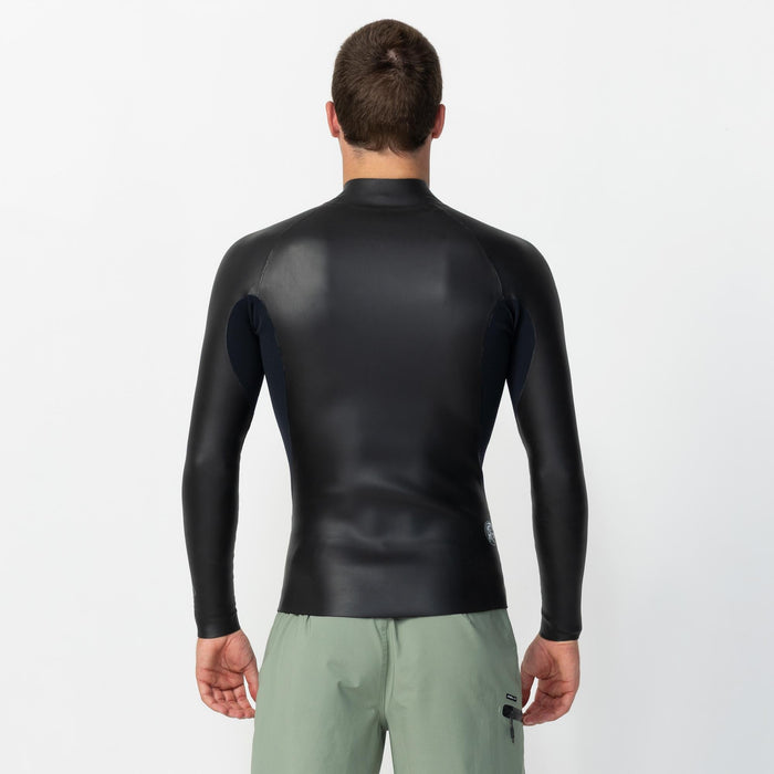 ORiginal Zip Through Wetsuit Jacket - Black