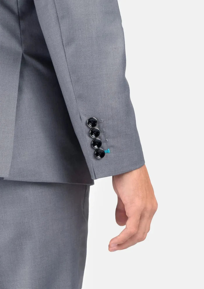 Hudson Oslo Grey Twill Suit - SARTORO
