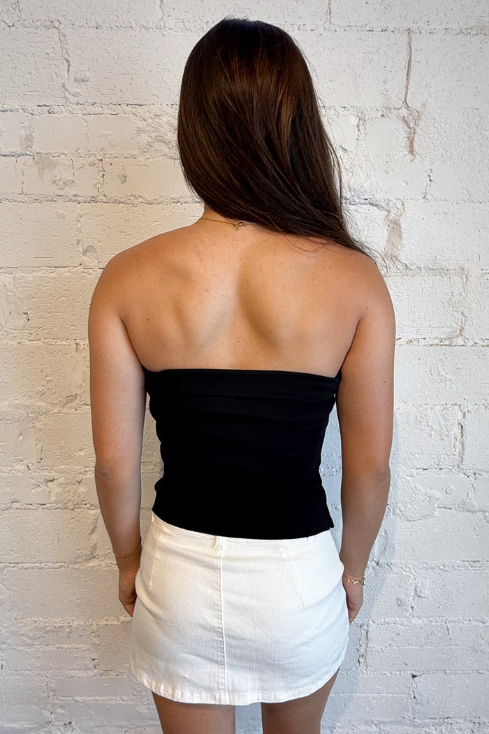 Out All Night Top black Back, adeline boutique, dallas boutique, boutique