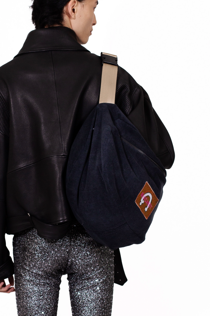 Oversized Towel Belt Bag