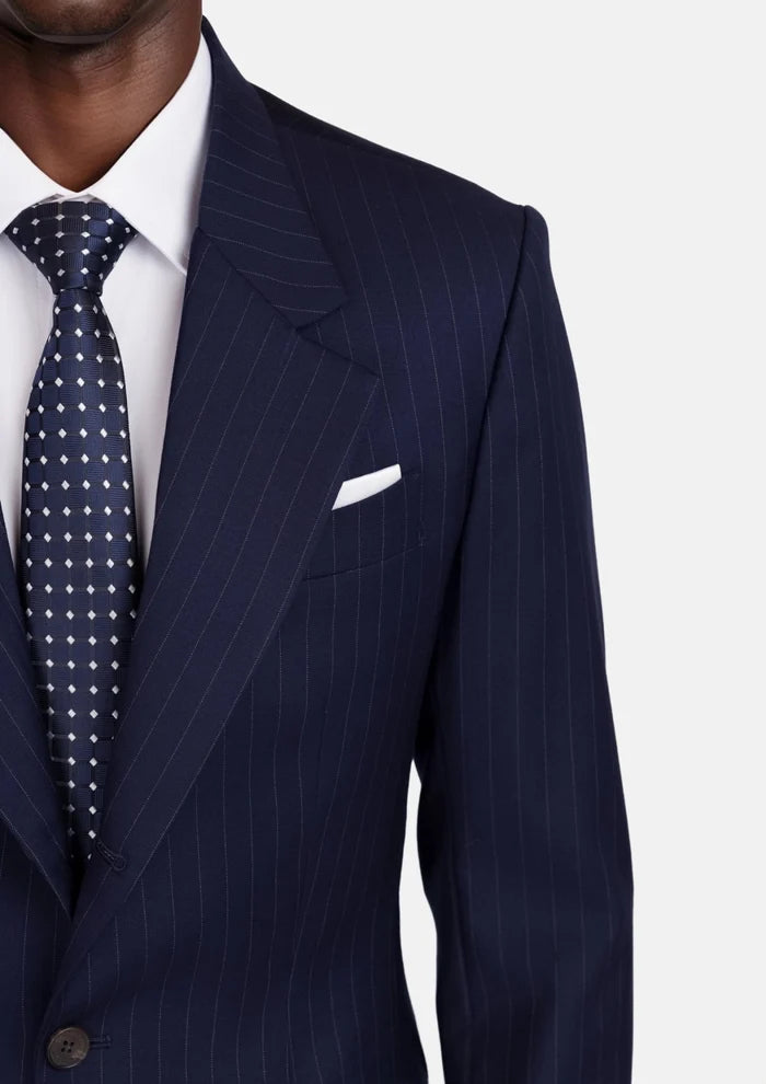 Oxford Blue Pinstripe Thompson Suit - SARTORO