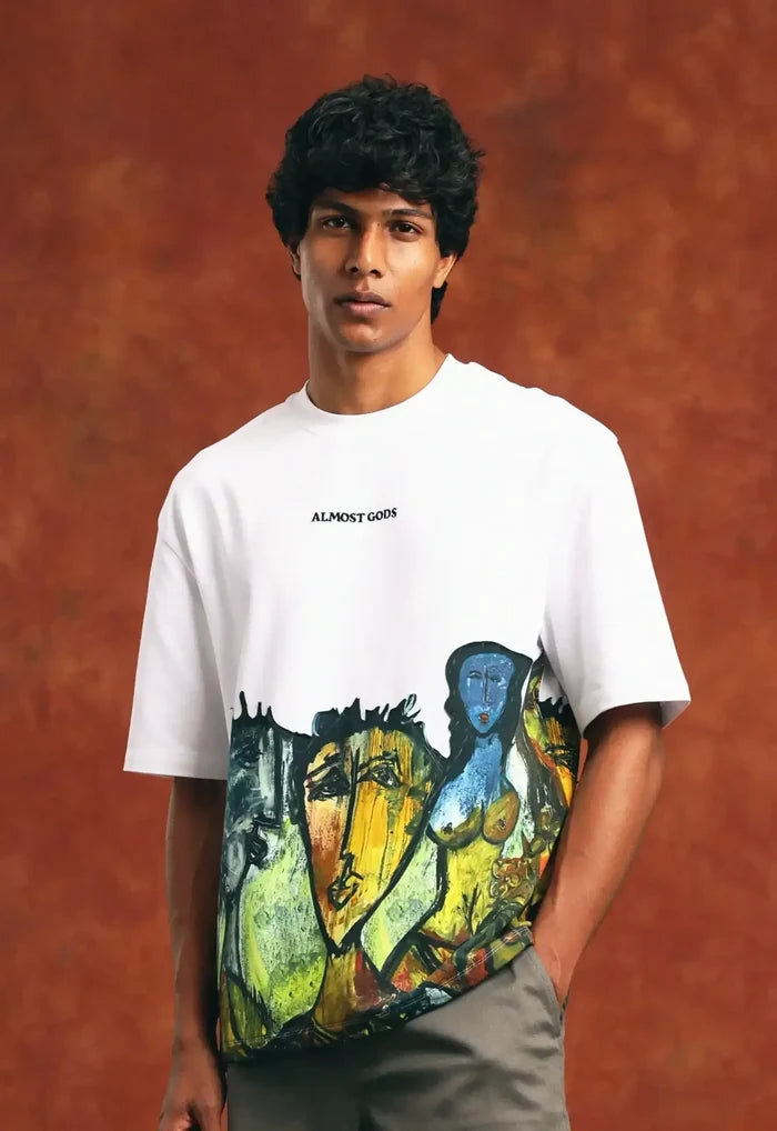 Painted Boxy Tee
