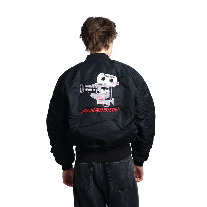 PANAVISION ALPHA BOMBER JACKET - BLACK
